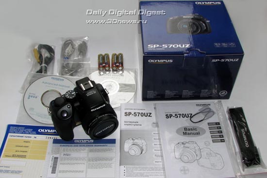 �������� �������� Olympus SP-570 UZ