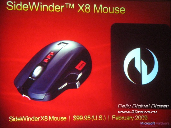SideWinder X8