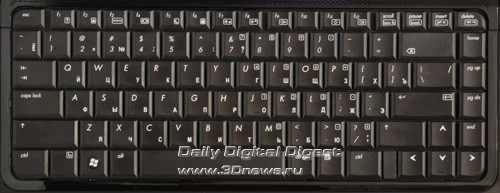 HP Compaq 6735s. Клавиатура