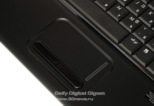 HP Compaq 6735s. Сенсорная панель