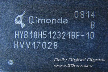 HIS Radeon HD 4850, чип памяти