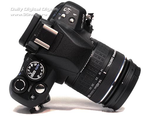 Olympus E-420. Вид сверху