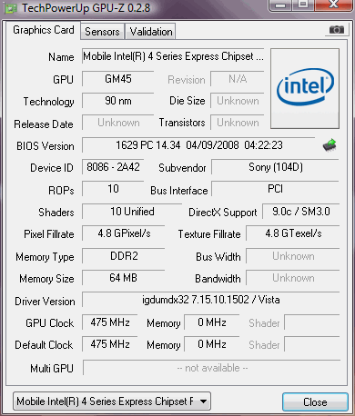 GMA X4500HD