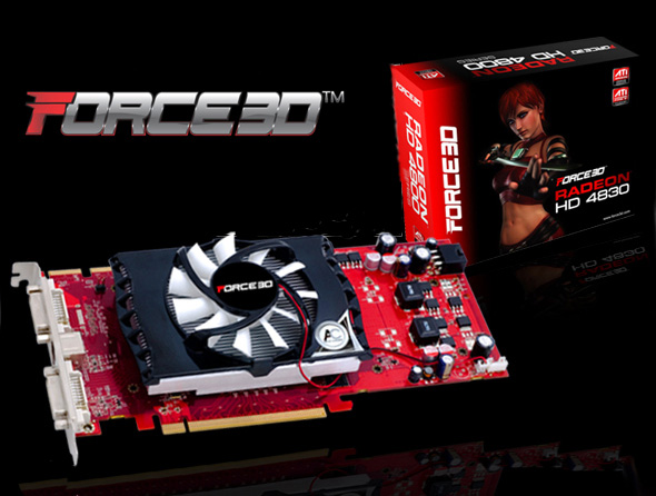 Force3D Radeon HD 4830