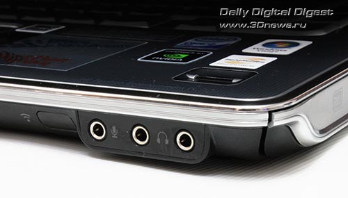 HP Pavilion dv5-1075er. Фронтальный вид