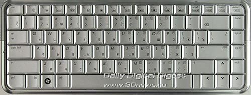 HP Pavilion dv5-1075er. Клавиатура