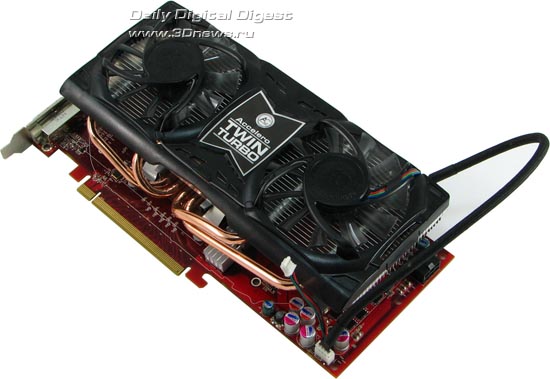 Arctic Cooling Accelero TWIN TURBO, установка на видеокарту HIS Radeon HD 4850, второй этап