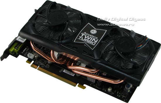 Arctic Cooling Accelero TWIN TURBO, установка на видеокарту XFX GeForce 9800GT