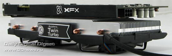 XFX GeForce 9800GT, ребро жёсткости