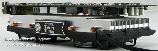 XFX GeForce 9800GT, без ребра жёсткости