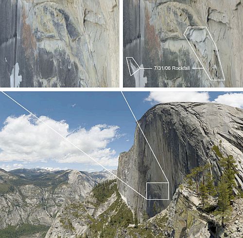 Исследование скал Йосемитсткой долины