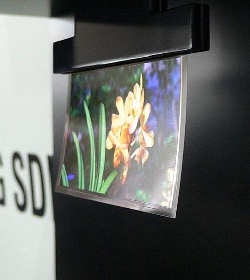 OLED-панель Samsung толщиной 0,05 мм