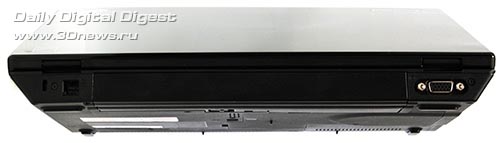 Lenovo ThinkPad SL3400. Вид сзади