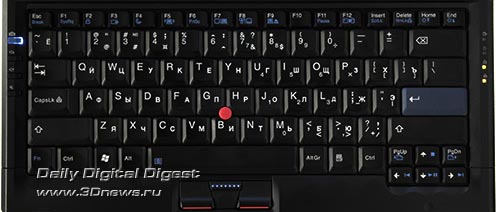 Lenovo ThinkPad SL300. Клавиатура