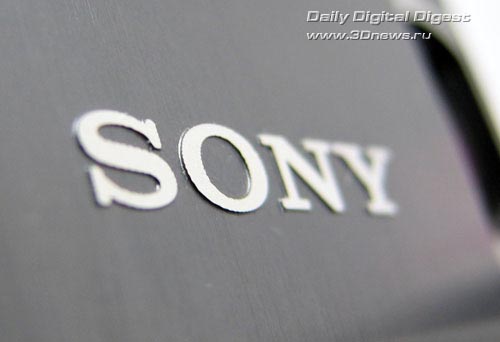 Sony Cyber-shot DSC-T300, логотип Sony