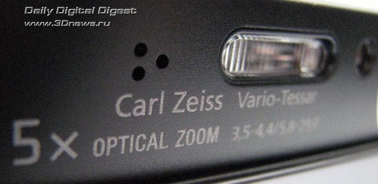 Sony Cyber-shot DSC-T300, Carl Zeiss Vario-Tessar