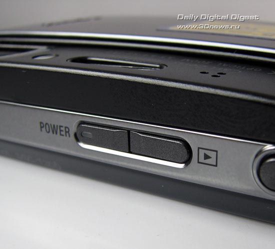 Sony Cyber-shot DSC-T300, кнопки управления