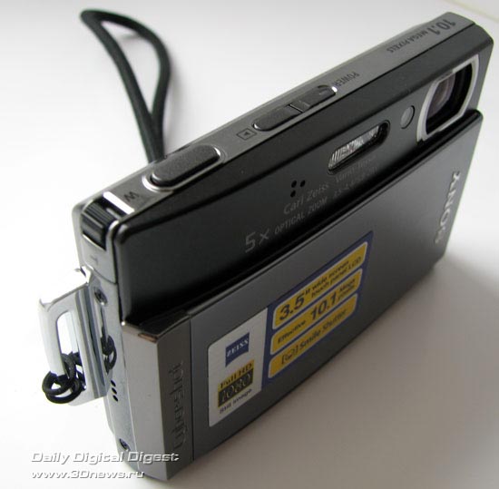 Sony Cyber-shot DSC-T300, внешний вид
