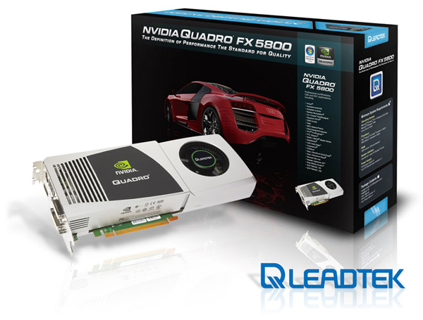 NVIDIA Quadro FX 5800 by Leadtek
