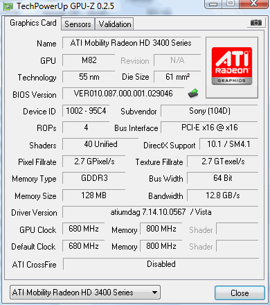 Sony VGN-SR11MR. ���������� � ���������������