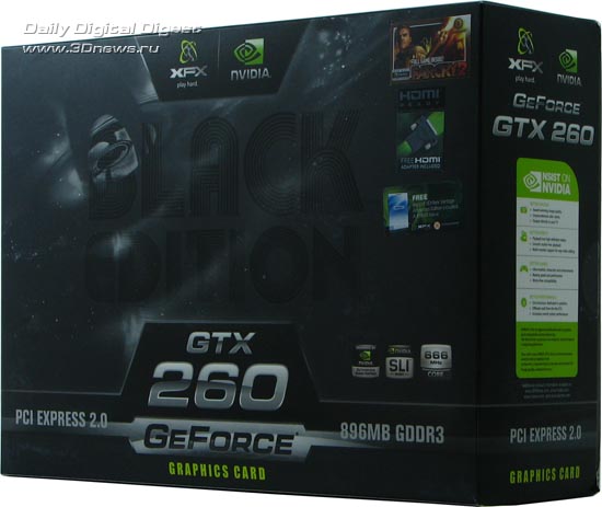 XFX GeForce GTX 260 Black Edition, ,  