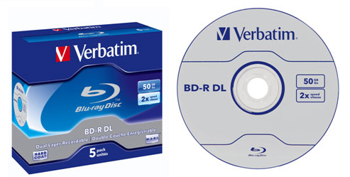 Новогодний подарок Verbatim: диски Blu-ray объемом 50 Гб