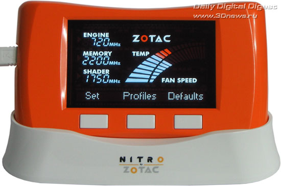 Zotac Nitro вид спереди