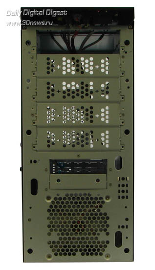 Enermax Phoenix ECA3162-B - вид спереди без крышки