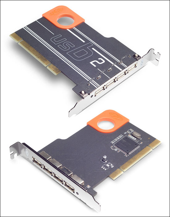 LaCie USB 2.0 PCI Card, Design by Sismo