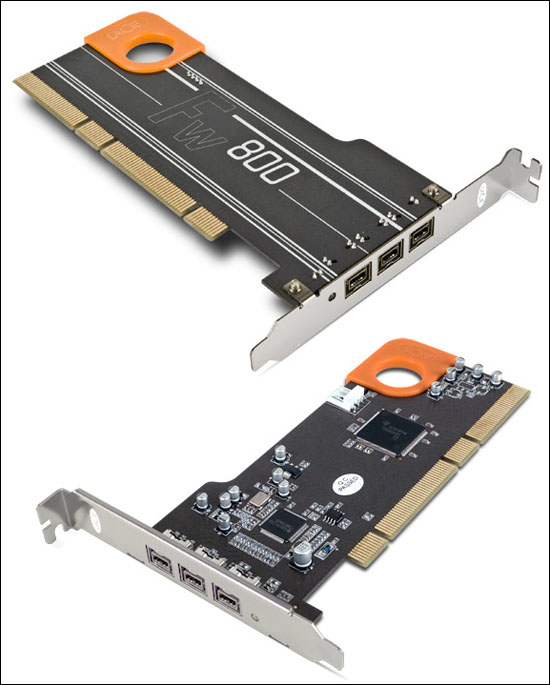 LaCie FireWire 800 PCI Card, Design by Sismo