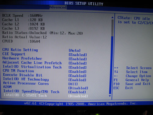 ASUS P6T Deluxe  CPU