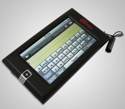 Ritmix RF-9800: плеер, дневник и органайзер в одном