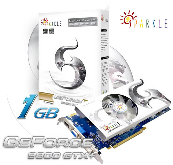 SPARKLE GeForce 9800 GTX+ 1GB GDDR3