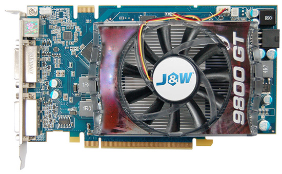 J&W GeForce 9800 GT