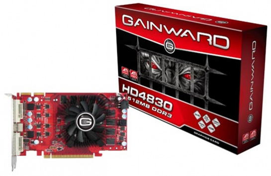 Gainward HD 4830 512MB GDDR3