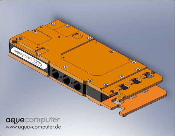 aquacomputer aquagrafx GTX295