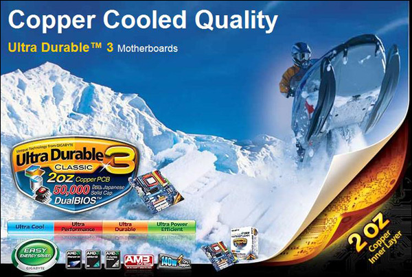 Gigabyte Ultra Durable 3 Classic for AMD Platform