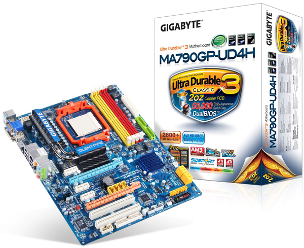 Gigabyte GA-MA790GP-UD4H