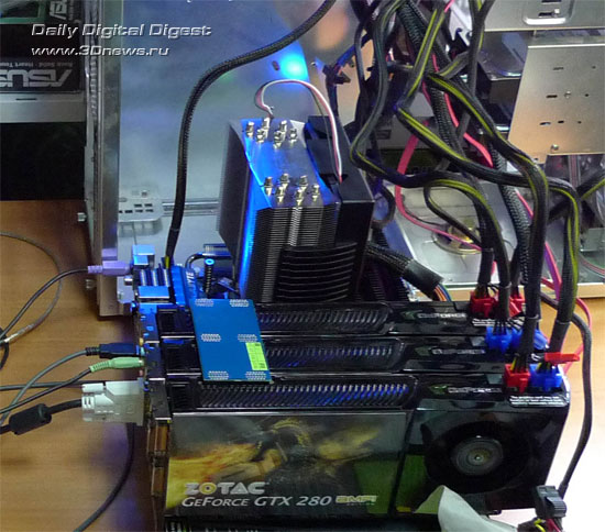 Zotac GeForce GTX 280 AMP! Edition � 3-Way SLI