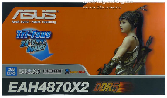 ASUS Radeon HD4870X2 � �������� ��� �������