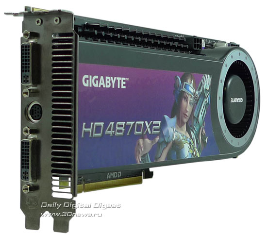 Gigabyte Radeon HD4870X2 � ����������� ��� �����