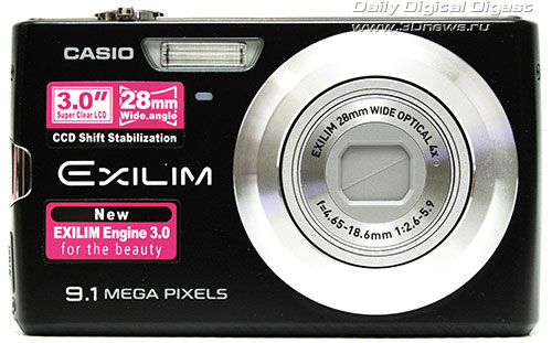 Casio Exilim EX-Z250. Вид спереди