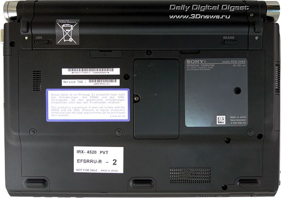 ��� Sony VAIO VGN-TT11RM/R