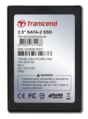 SSD Transcend 192 Gb (TS192GSSD25S-M)