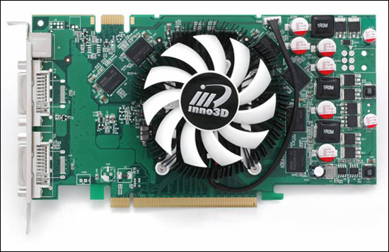 Inno3D GeForce 9600 GT Green Edition