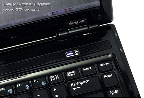 Samsung X460. Клавиша выключения
