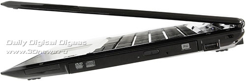 Samsung X460. Вид справа