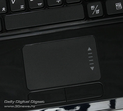 Samsung X460. Сенсорная панель