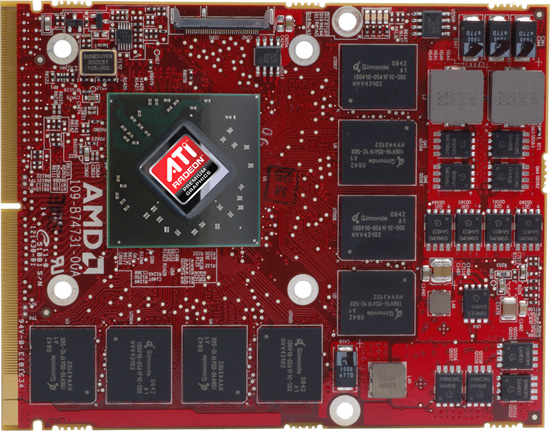 AMD 40nm ATI Mobility Radeon HD 4800 Series