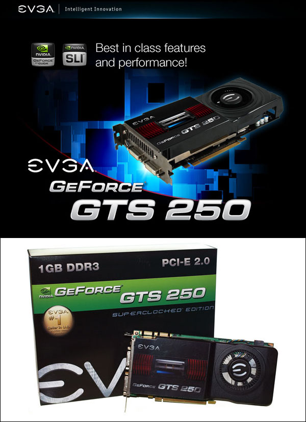 EVGA GeForce GTS 250 Superclocked Edition
